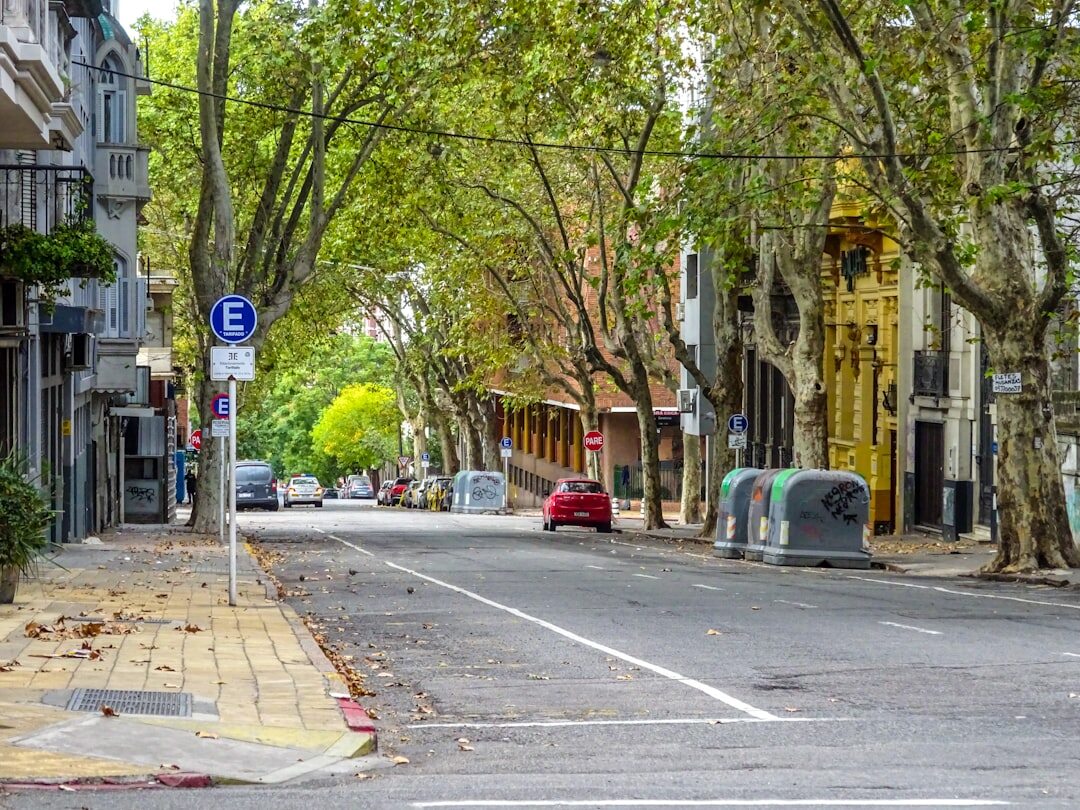 historic uruguayan street scene