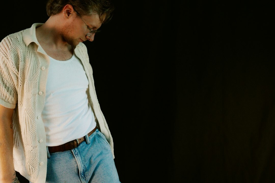 young actor on stage