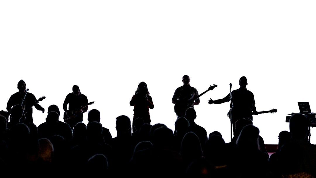 woman singing on stage